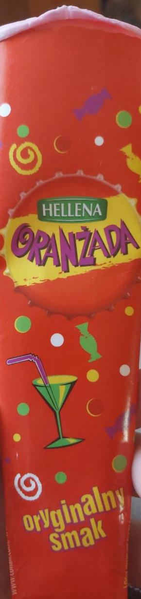 Zdjęcia - Oranżada Lody wodne o smaku oranżady 100 ml HELLENA