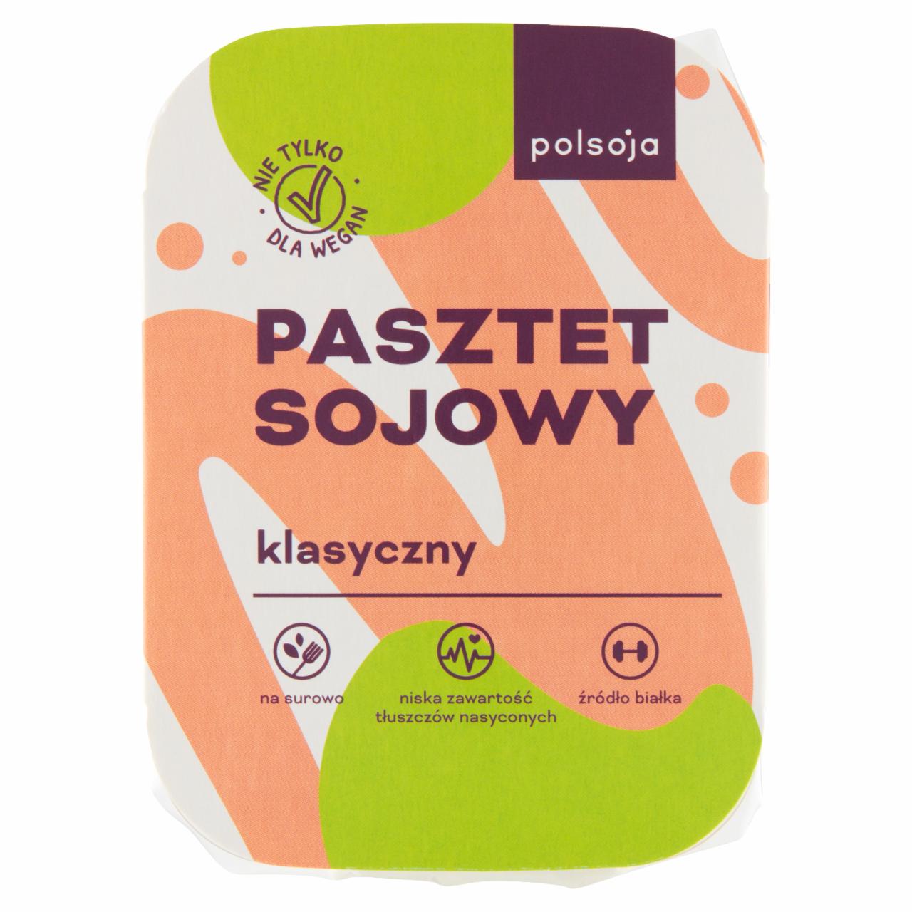 Zdjęcia - Polsoja Pasztet sojowy klasyczny 125 g