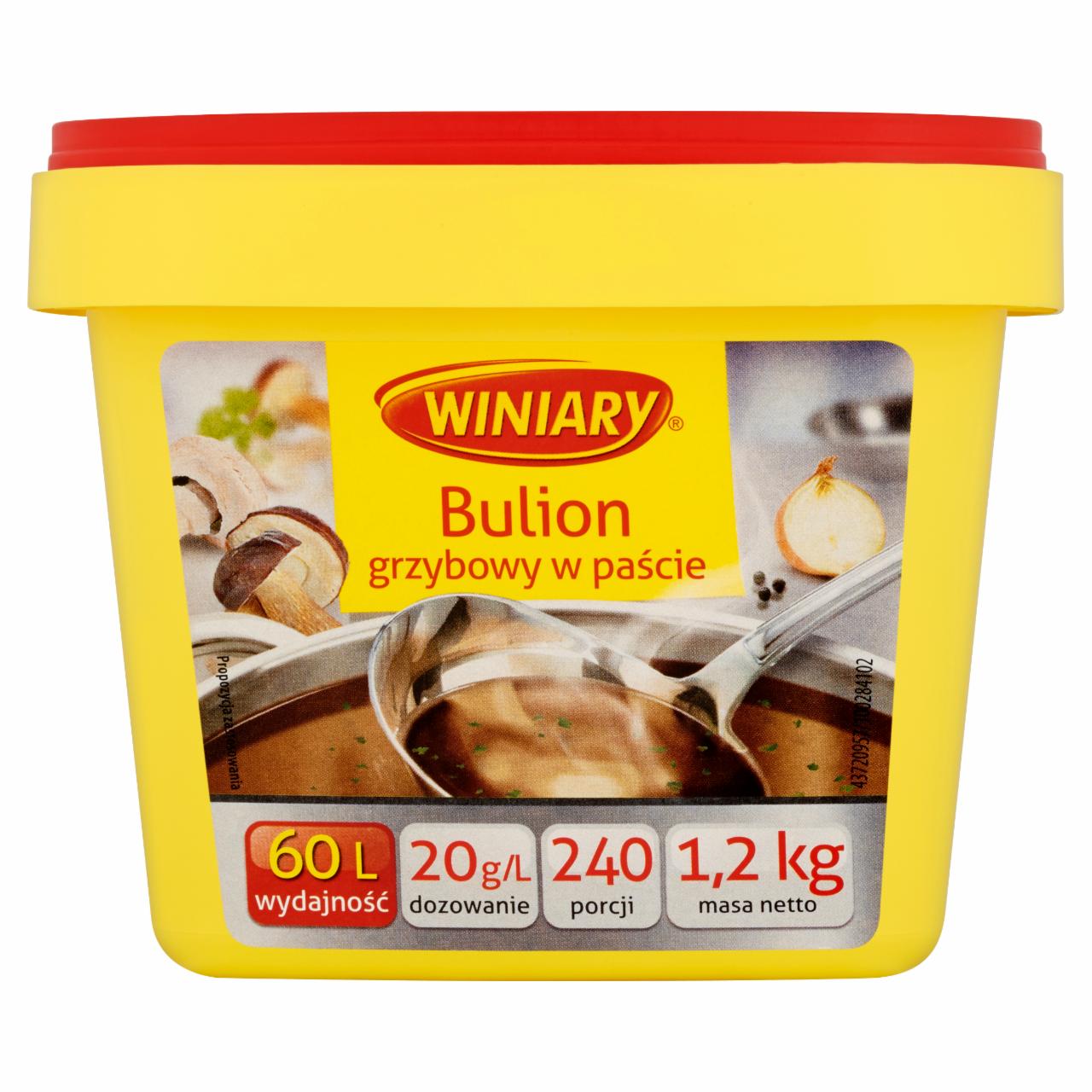 Zdjęcia - Winiary Bulion grzybowy w paście 1,2 kg