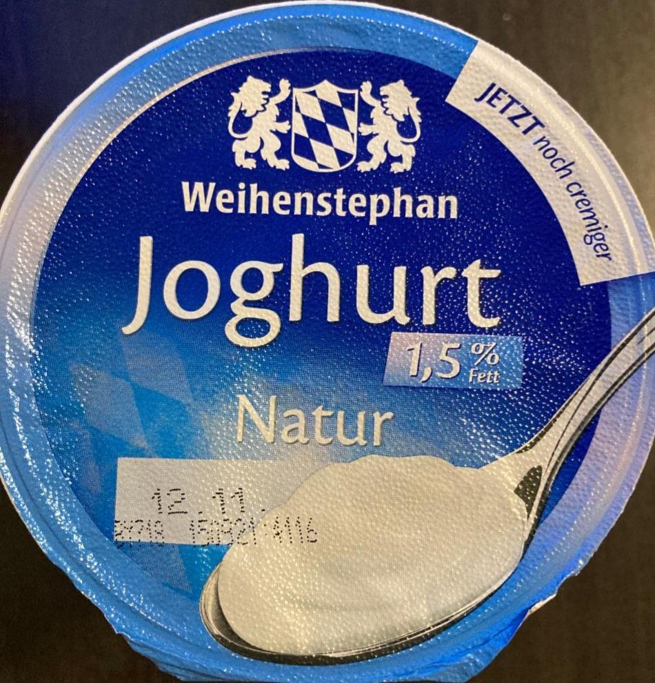 Zdjęcia - Joghurt natur 1,5% fett Weihenstephan