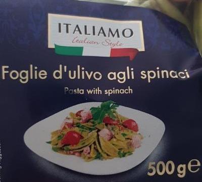 Zdjęcia - Foglie d'ulivo agli spinaci ITALIAMO