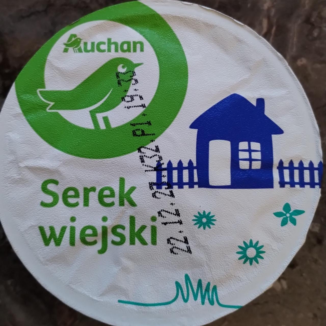 Zdjęcia - Serek Wiejski Auchan