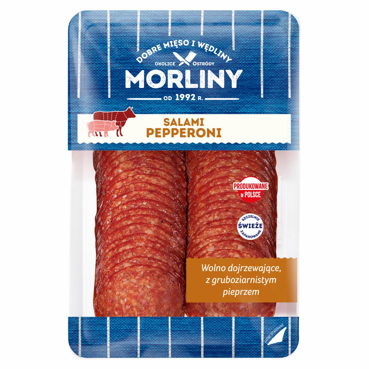 Zdjęcia - Morliny Salami pepperoni 100 g (2 x 50 g)