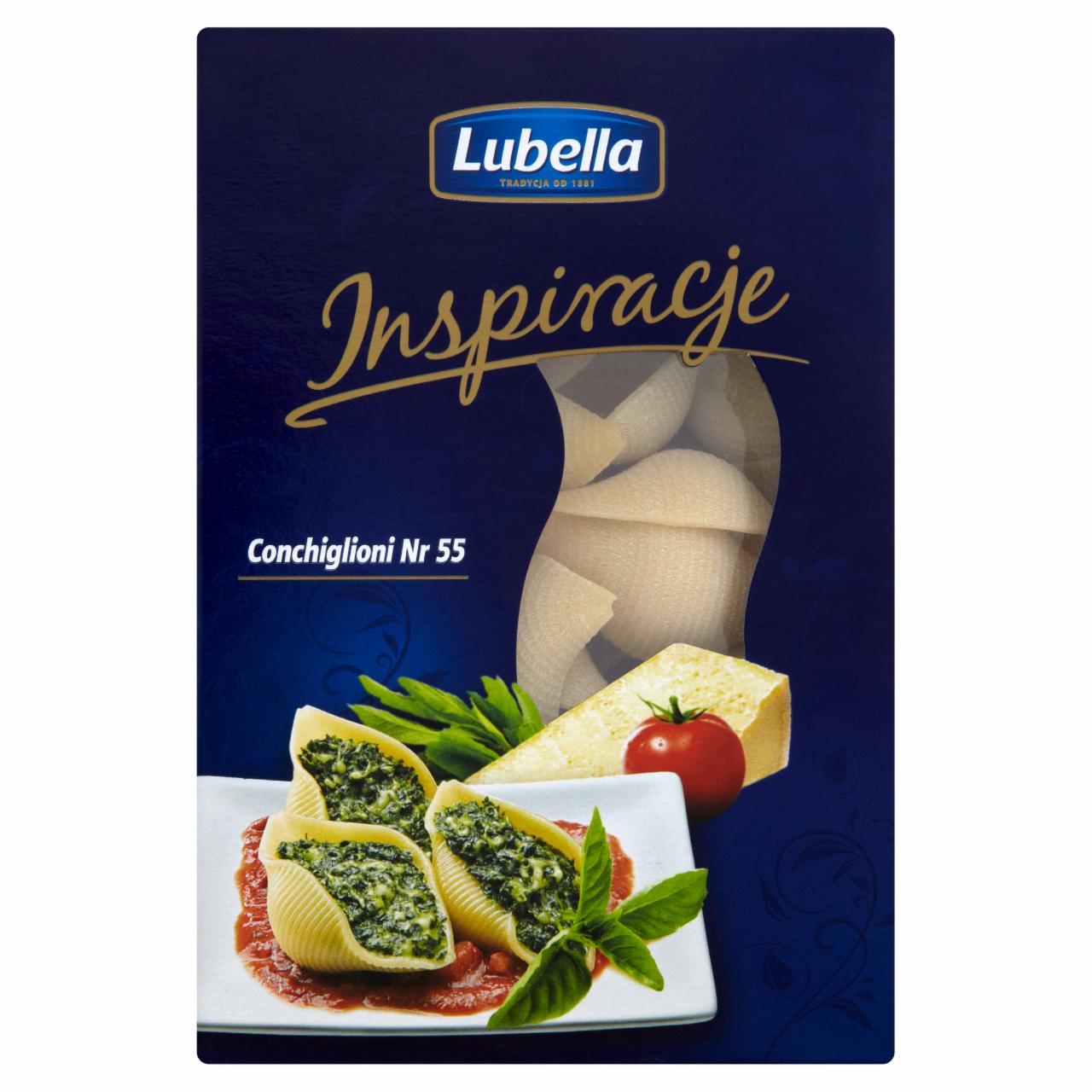 Zdjęcia - Lubella Inspiracje Makaron Conchiglioni 250 g