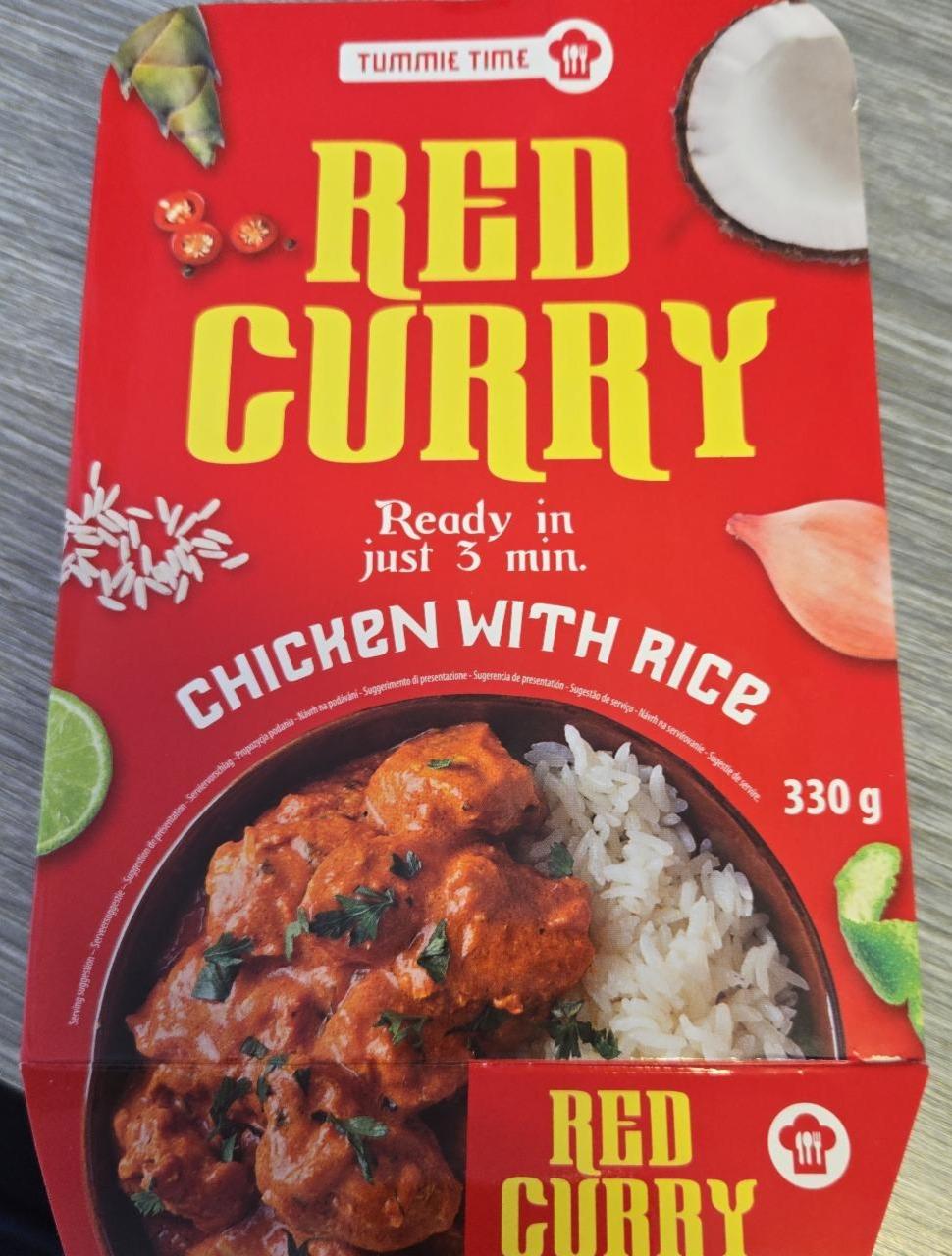 Zdjęcia - Red curry chicken with rice Tummie Time