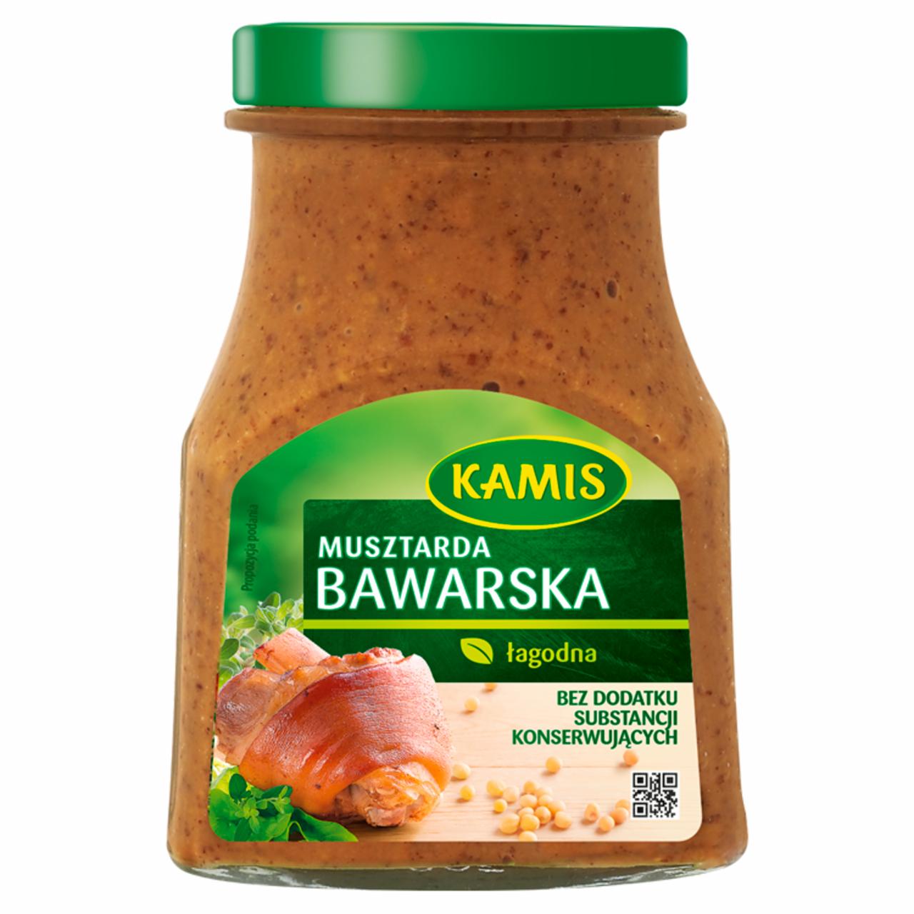 Zdjęcia - Kamis Musztarda bawarska 185 g