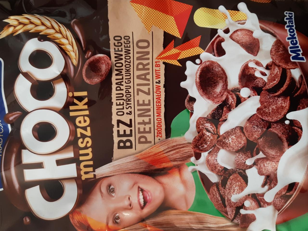 Zdjęcia - Lubella Choco muszelki Zbożowe muszelki o smaku czekoladowym 250 g