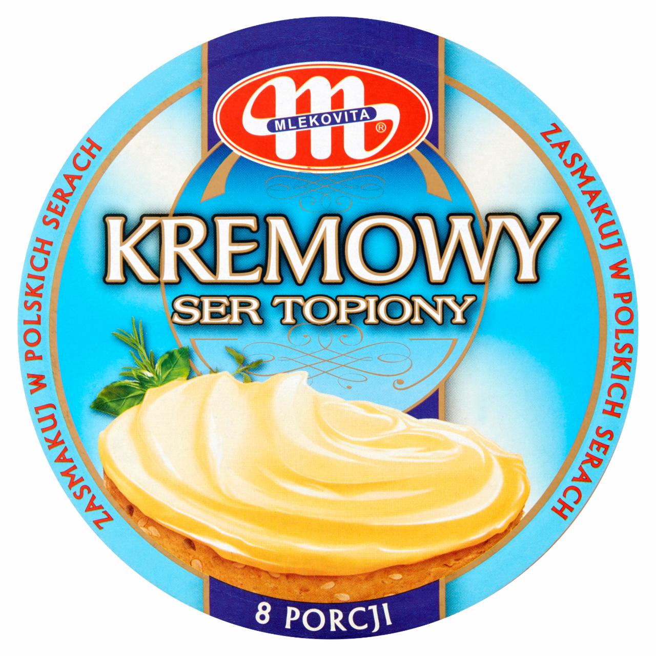 Zdjęcia - Mlekovita Ser topiony kremowy 140 g (8 sztuk)