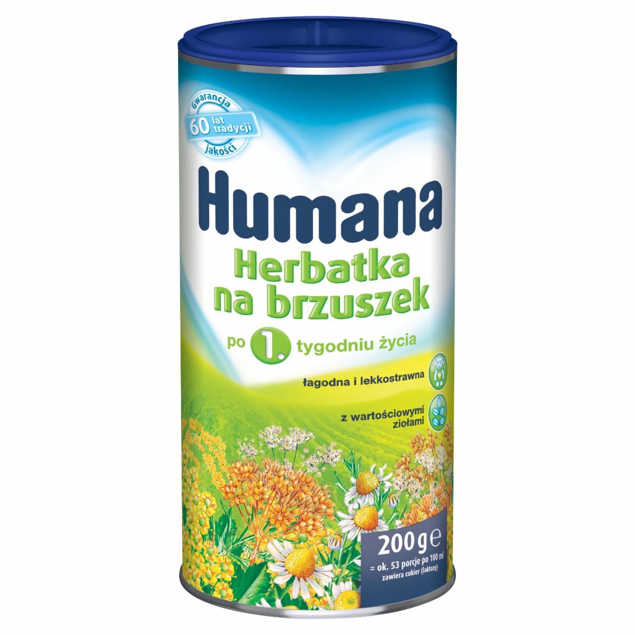 Zdjęcia - Humana Herbatka na brzuszek po 1. tygodniu 200 g