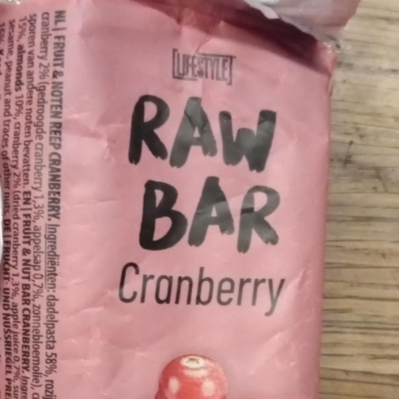 Zdjęcia - Raw bar cranberry Lifestyle