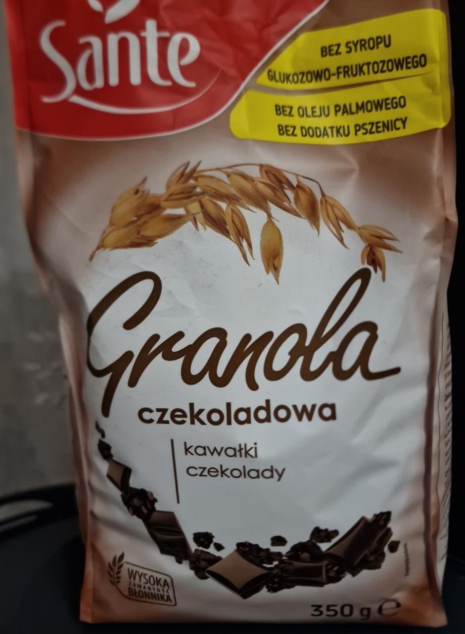 Zdjęcia - Granola czekoladowa kawałki czekolady Sante