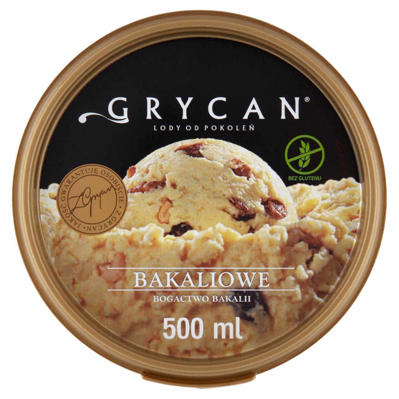 Zdjęcia - Grycan Lody bakaliowe 500 ml