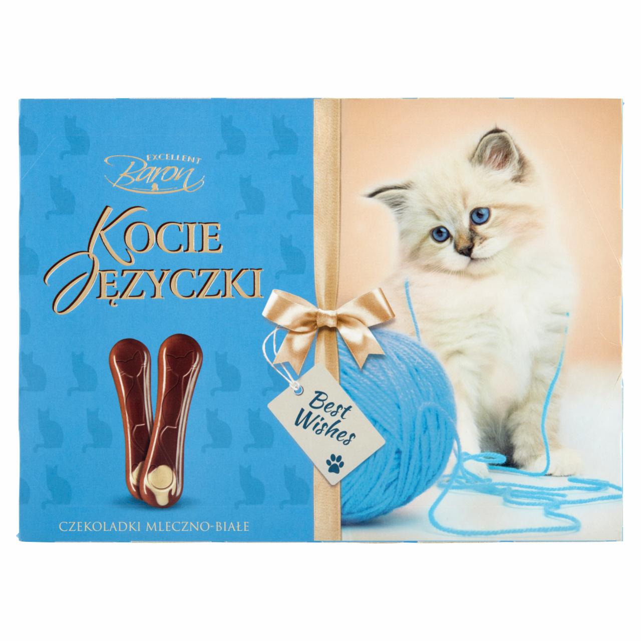 Zdjęcia - Baron Kocie Języczki Praliny z czekolady mlecznej 100 g