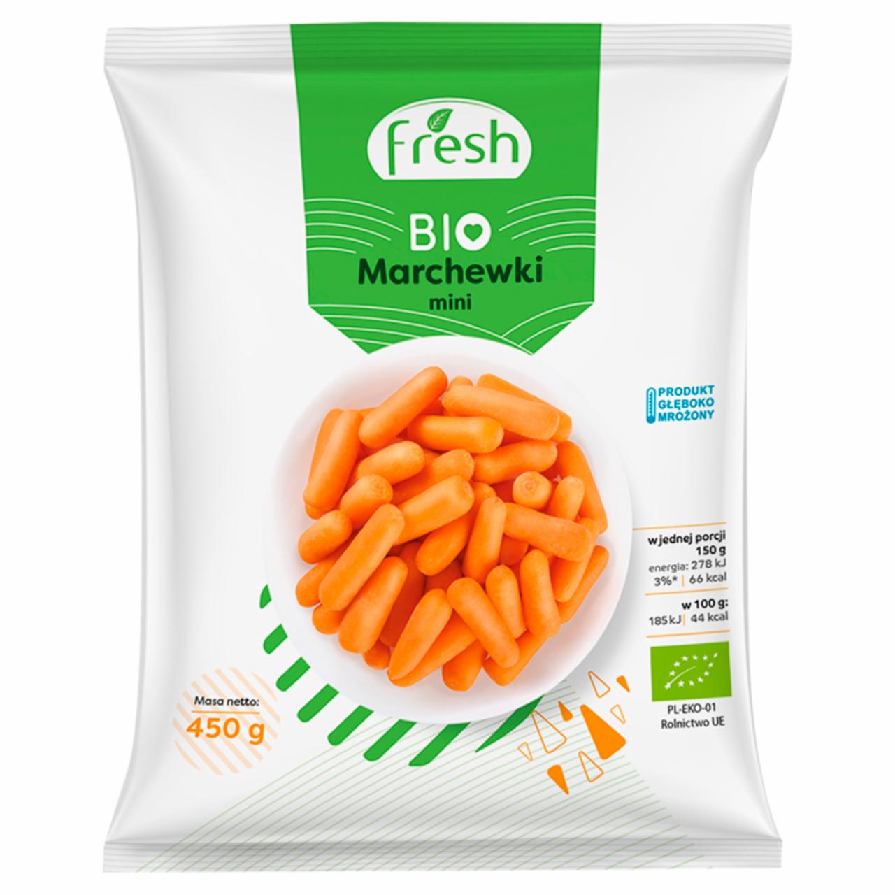 Zdjęcia - Fresh Bio Marchewki mini 450 g