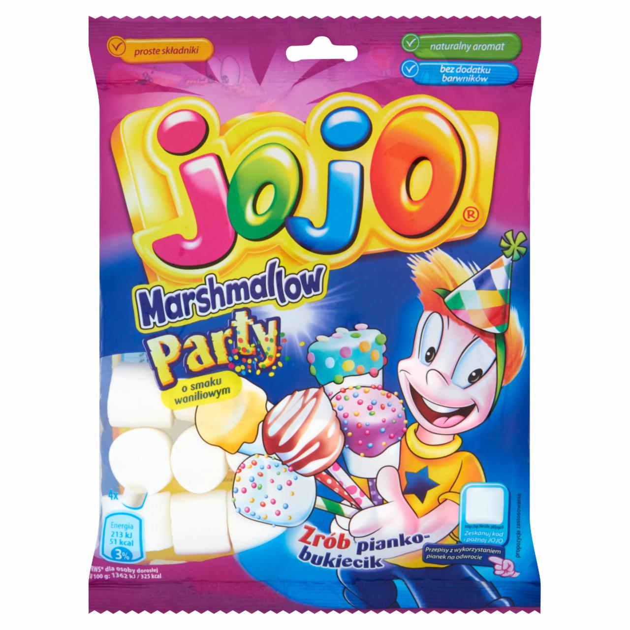 Zdjęcia - Jojo Marshmallow Party Pianki o smaku waniliowym 180 g