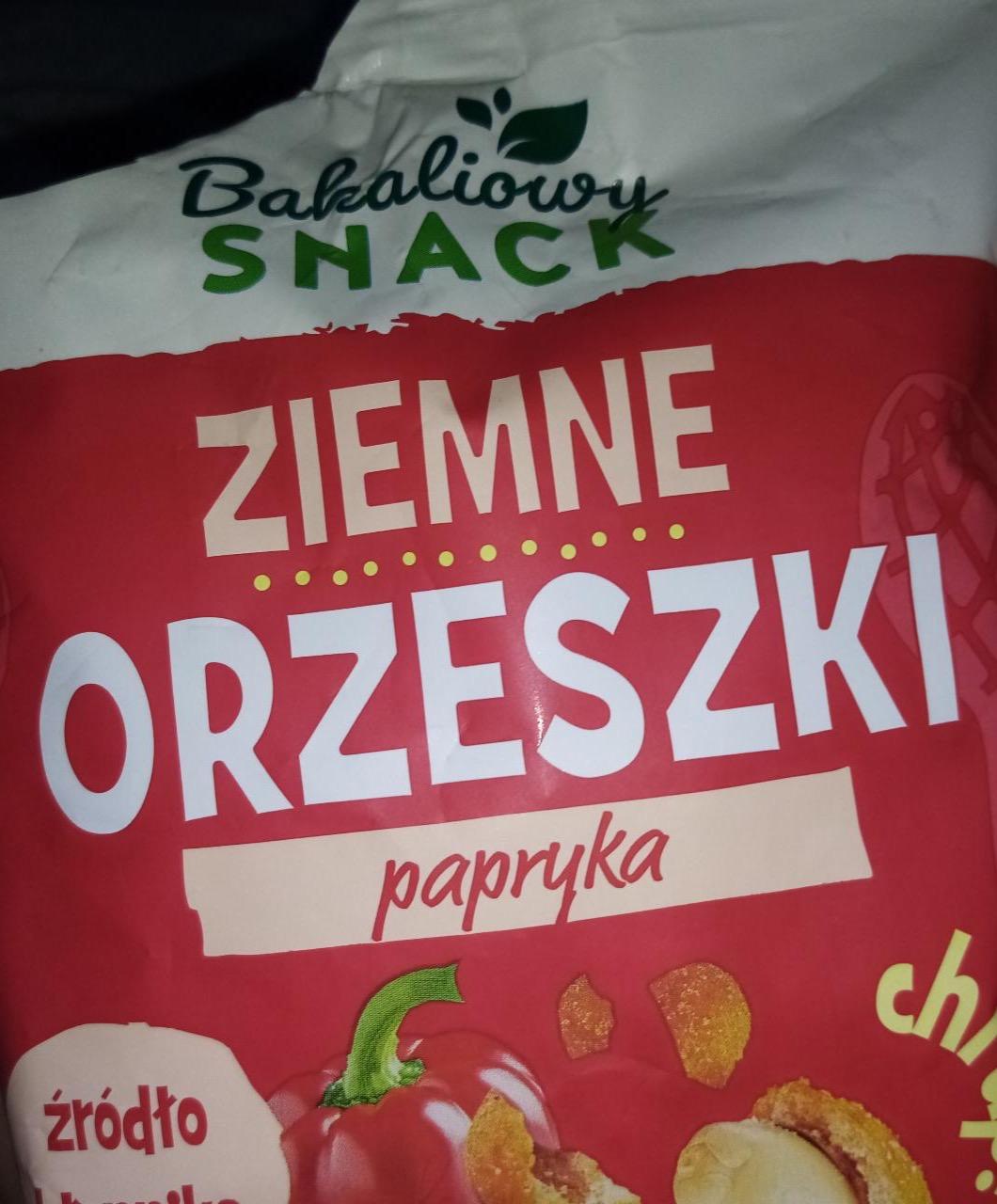 Zdjęcia - Ziemne orzeszki papryka Bakaliowy Snack