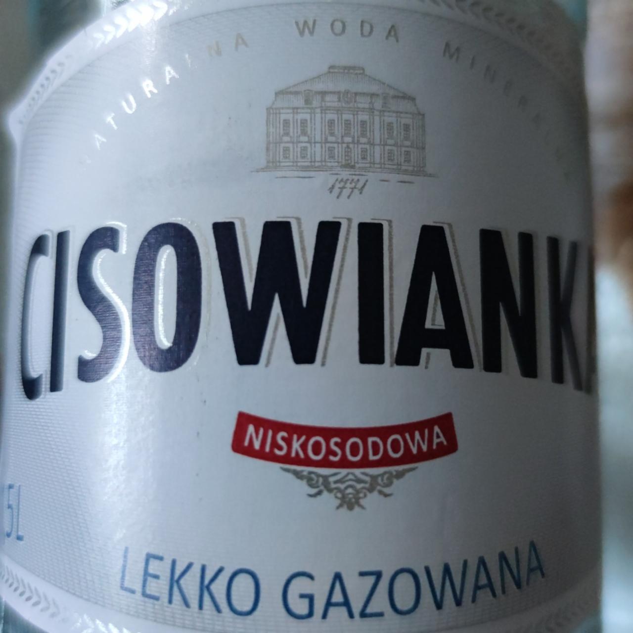 Zdjęcia - Naturalna woda mineralna niskosodowa lekko gazowana Cisowianka