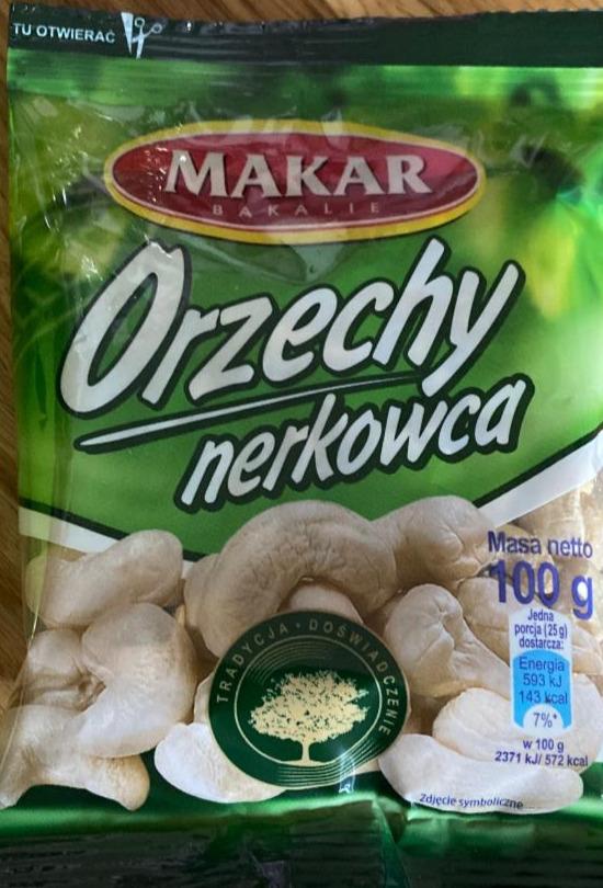 Zdjęcia - Orzechy nerkowca Makar