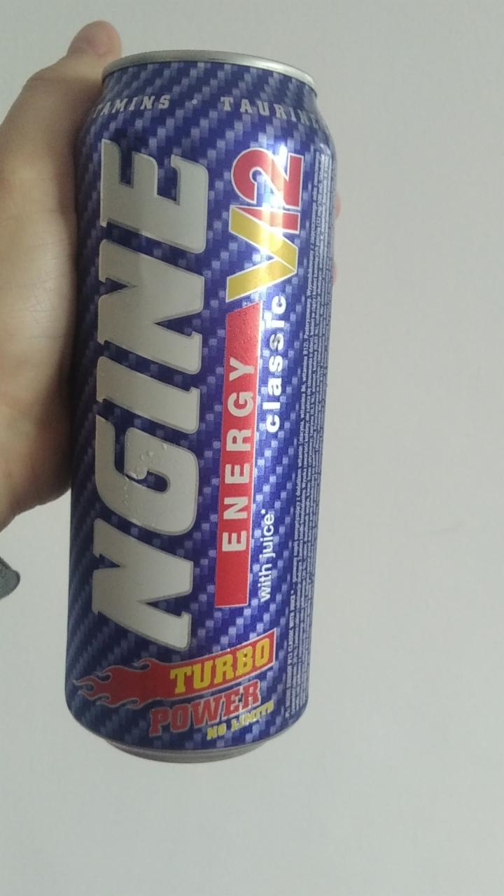 Zdjęcia - Ngine Classic Gazowany napój energetyzujący 500 ml