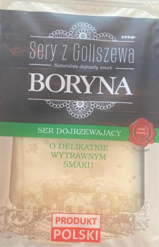 Zdjęcia - Sery z Goliszewa Ser Boryna w plastrach 135 g