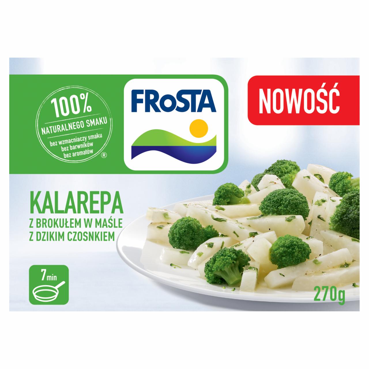 Zdjęcia - FRoSTA Kalarepa z brokułem w maśle z dzikim czosnkiem 270 g