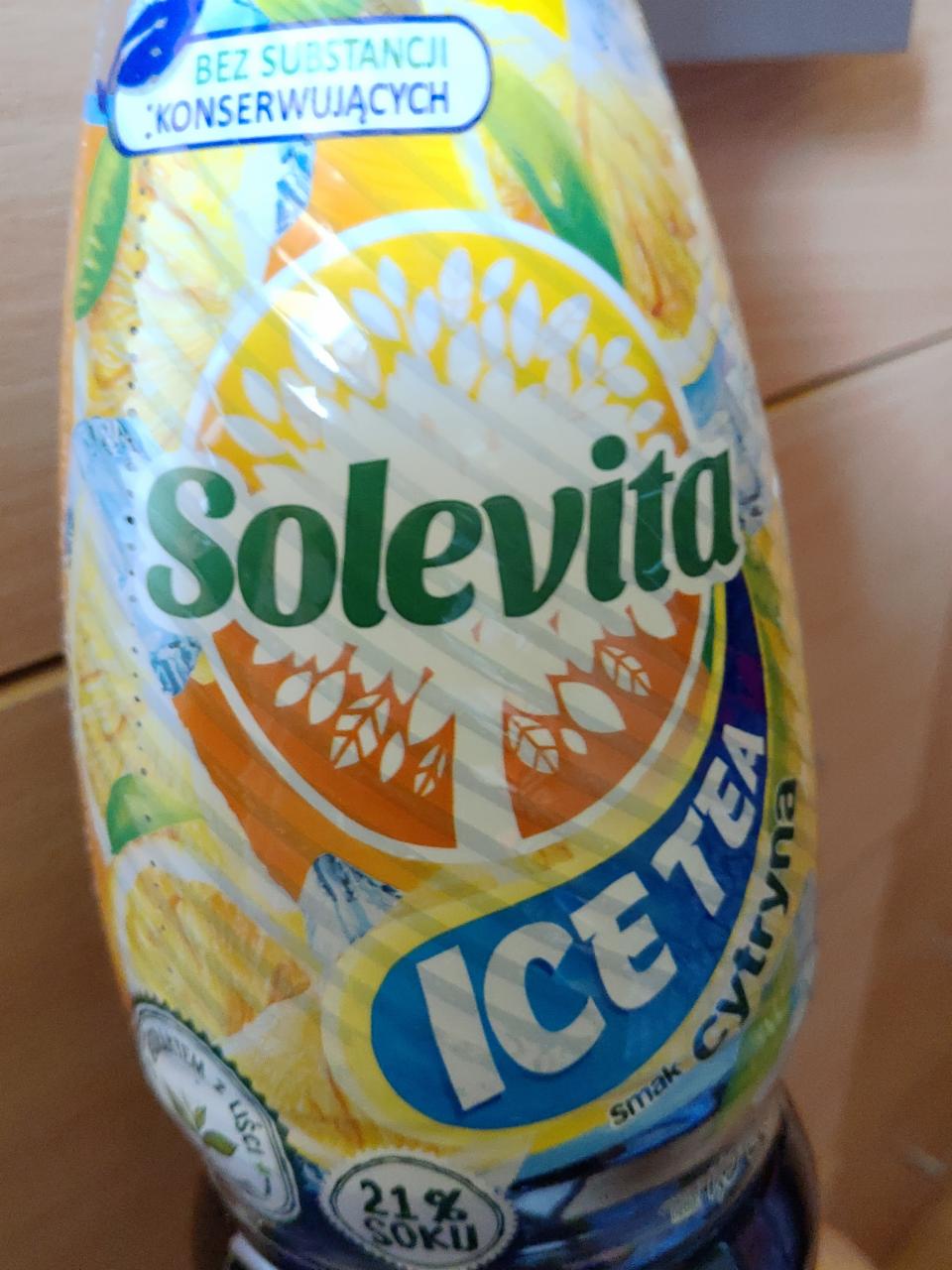 Zdjęcia - Solenvita Ice Tea smak Cytryna