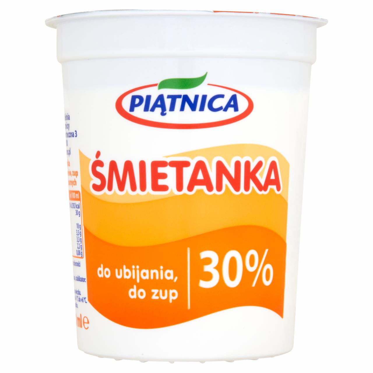 Zdjęcia - Piątnica Śmietanka 30 % 400 ml