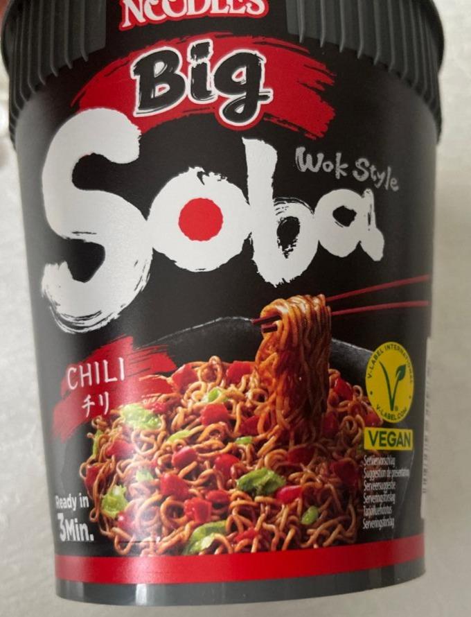 Zdjęcia - Makaron chili big soba Cup Noodles