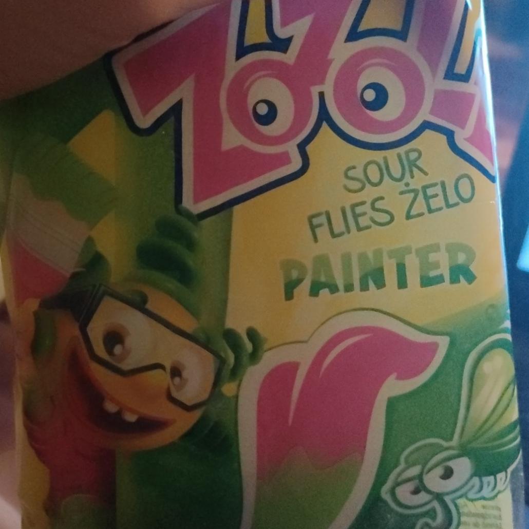 Zdjęcia - Zozole Painter Kwaśne żelki barwiące język o arbuzowym smaku 75 g