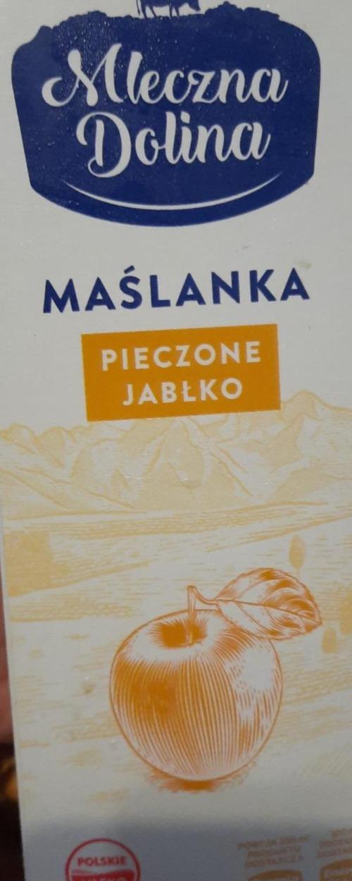 Zdjęcia - Maślanka pieczone jabłko mleczna kraina