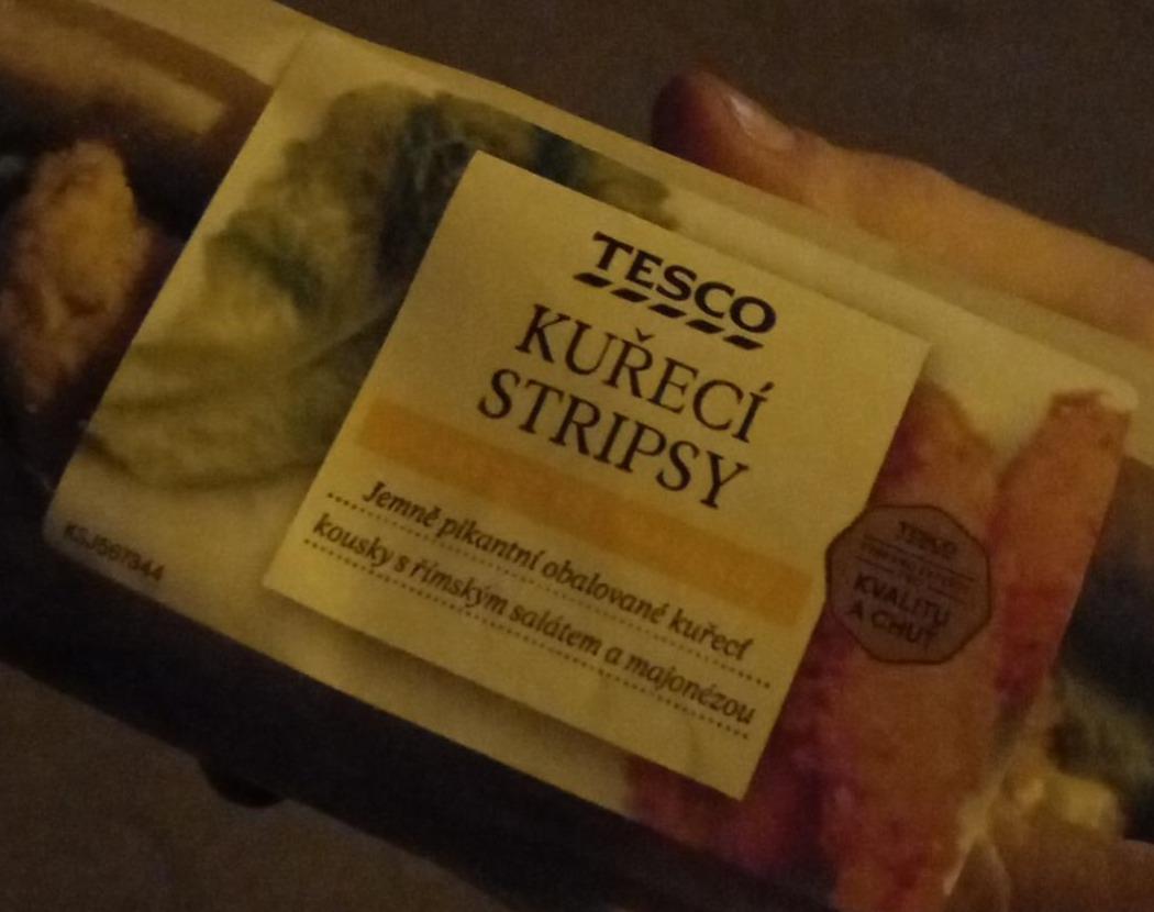 Zdjęcia - Kuřecí stripsy Tesco