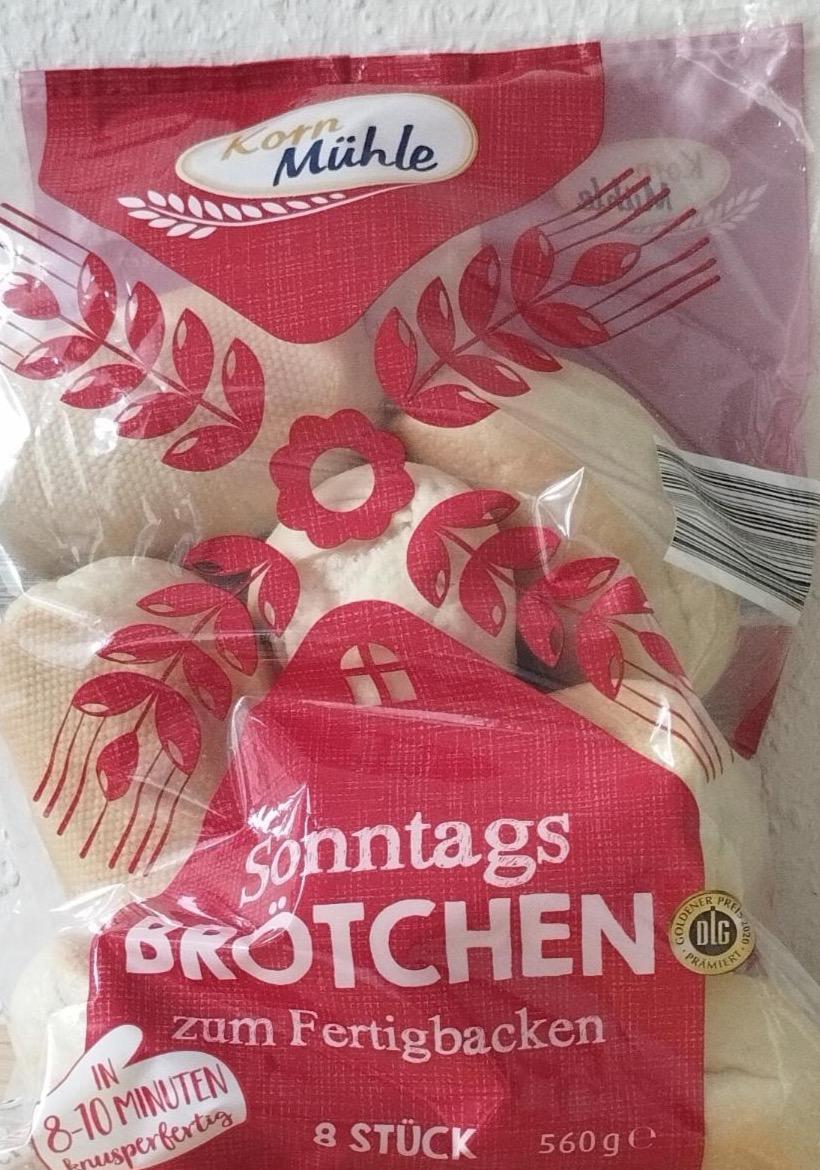 Zdjęcia - Sonntags brötchen zum fertigbacken Korn Mühle