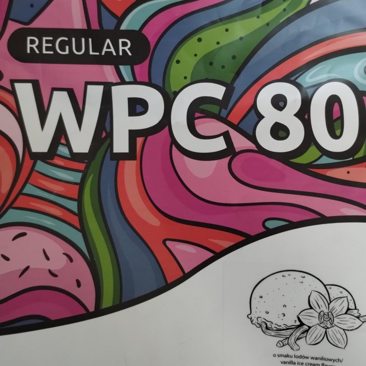 Zdjęcia - Białko wpc 80 regular o smaku lodów waniliowych KFD