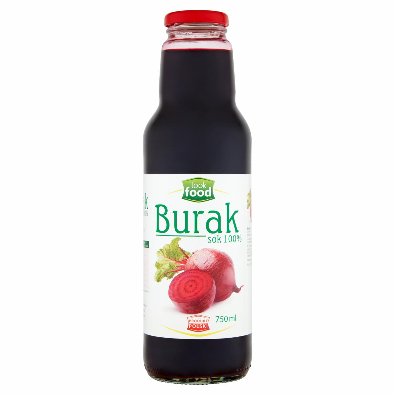 Zdjęcia - Look Food Sok 100% burak 750 ml