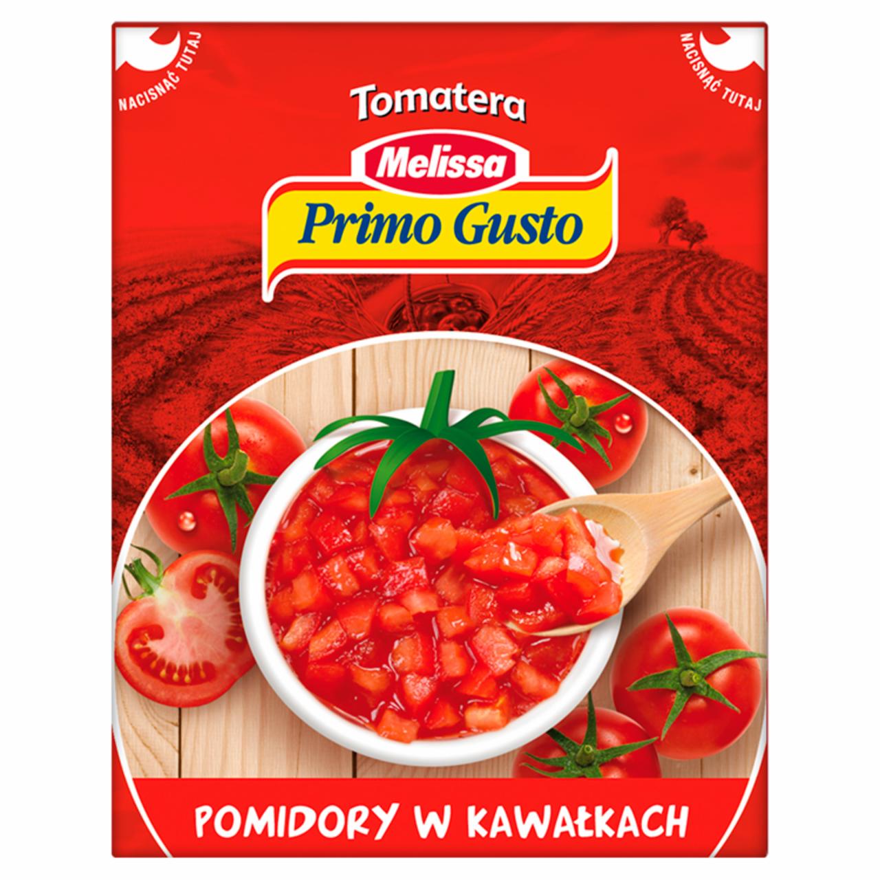 Zdjęcia - Primo Gusto Pomidory w kawałkach bez skórki 390 g