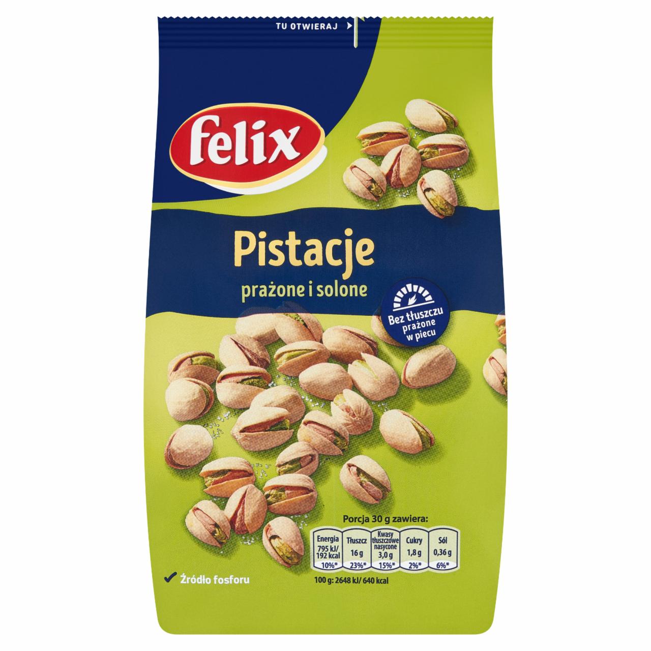 Zdjęcia - Felix Pistacje prażone i solone 380 g