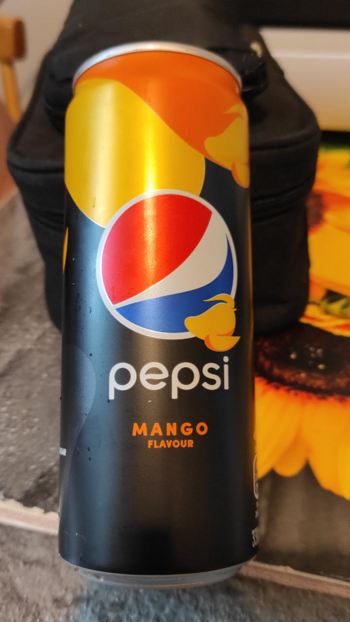 Zdjęcia - Pepsi Max Mango Napój gazowany 330 ml