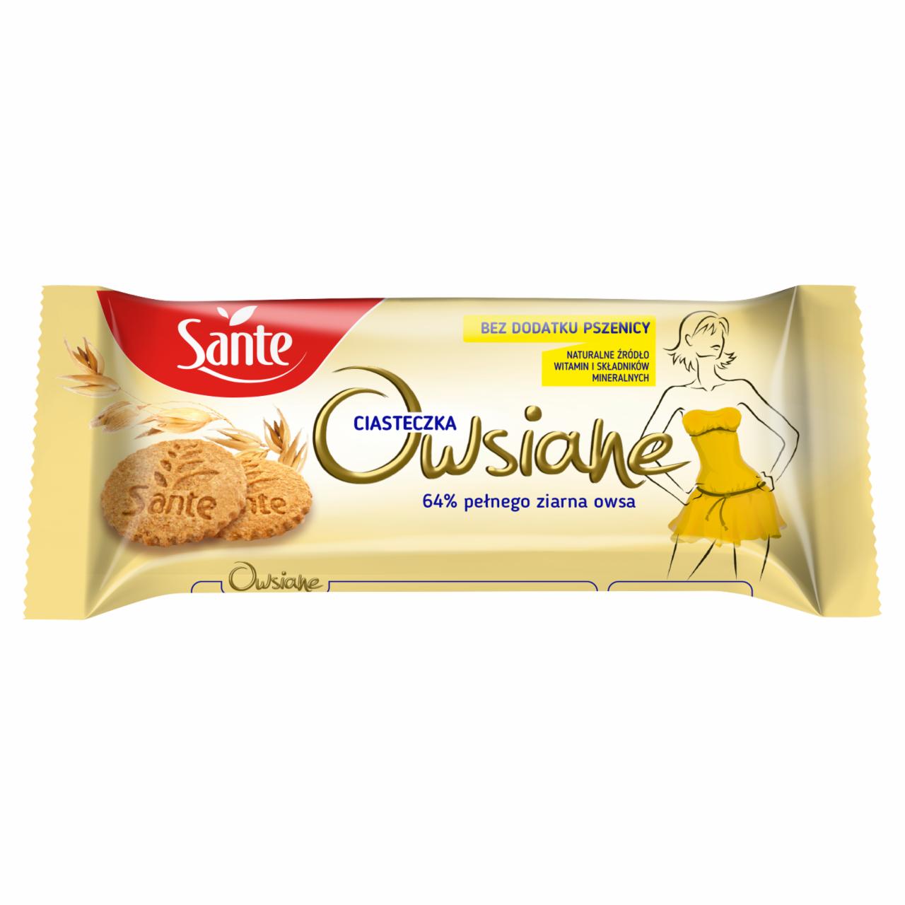 Zdjęcia - Sante Ciasteczka owsiane 138 g