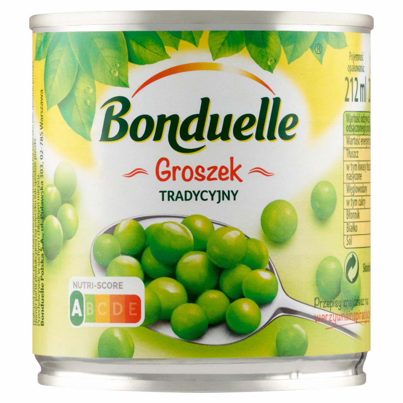 Zdjęcia - Groszek tradycyjny 200 g Bonduelle