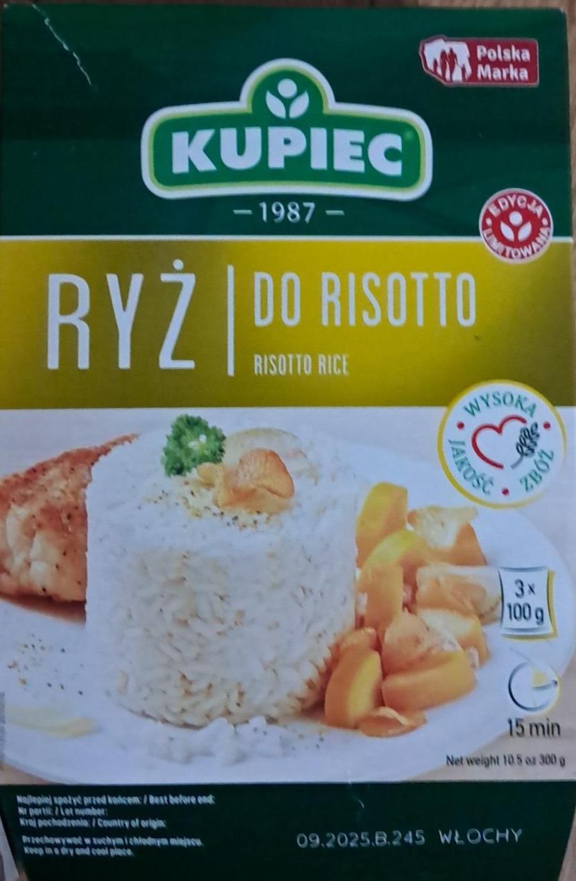 Zdjęcia - Kupiec Ryż do risotto 300 g (3 x 100 g)