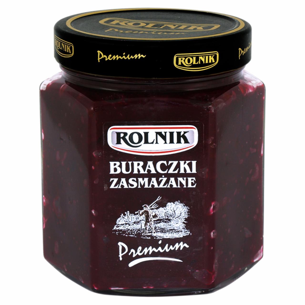 Zdjęcia - Rolnik Premium Buraczki zasmażane 540 g