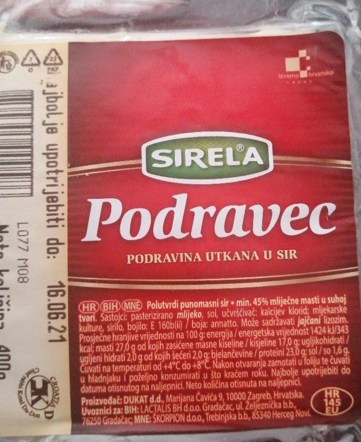 Zdjęcia - Podravec podravina utkana u sir Sirela