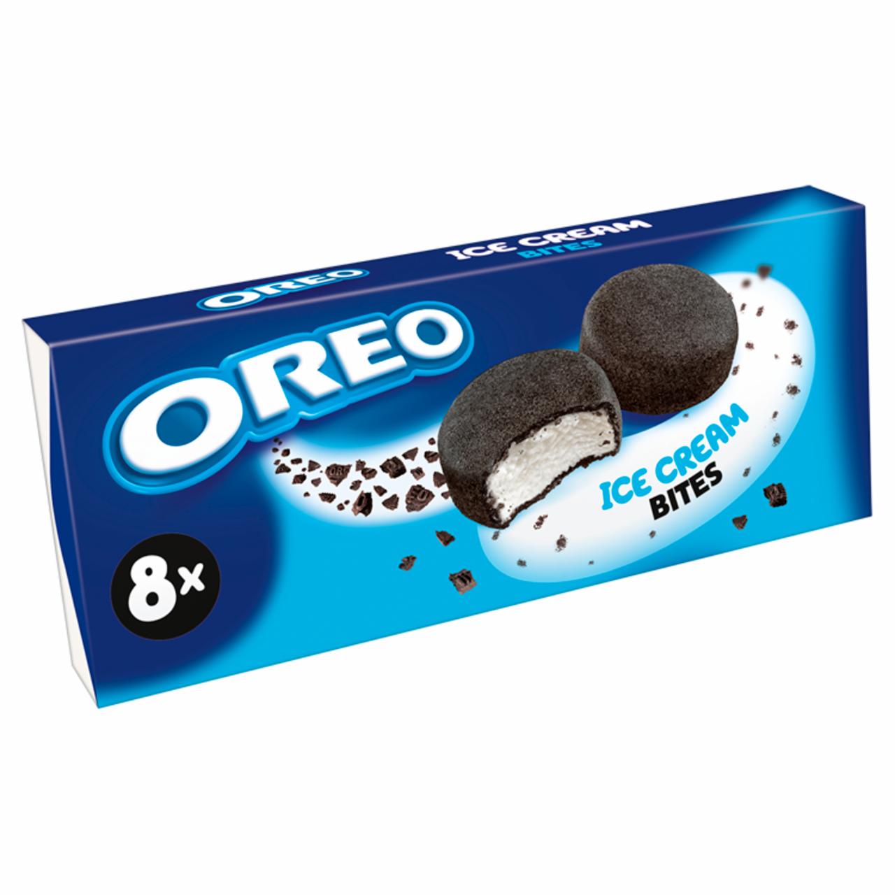 Zdjęcia - Oreo Lody o smaku waniliowym w polewie z pokruszonymi ciastkami kakaowymi 80 ml (8 sztuk)