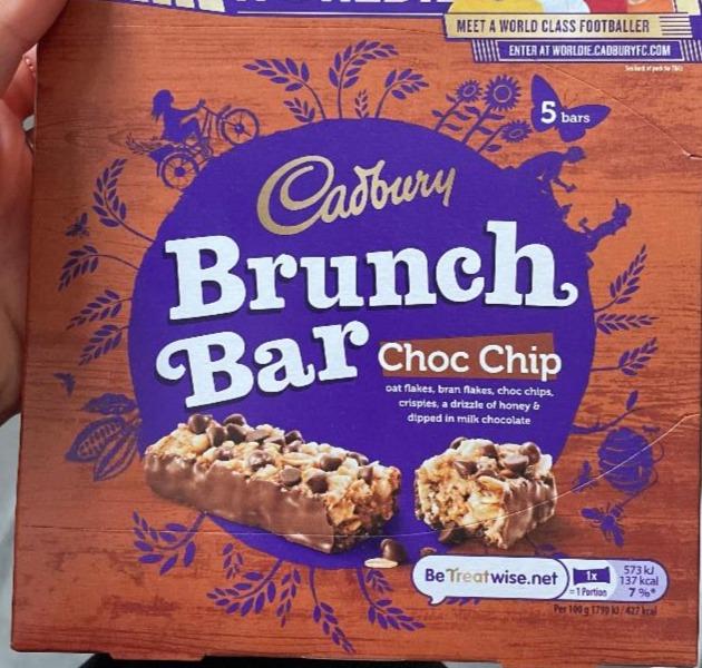 Zdjęcia - Brunch Bar Choc Chip Cadbury