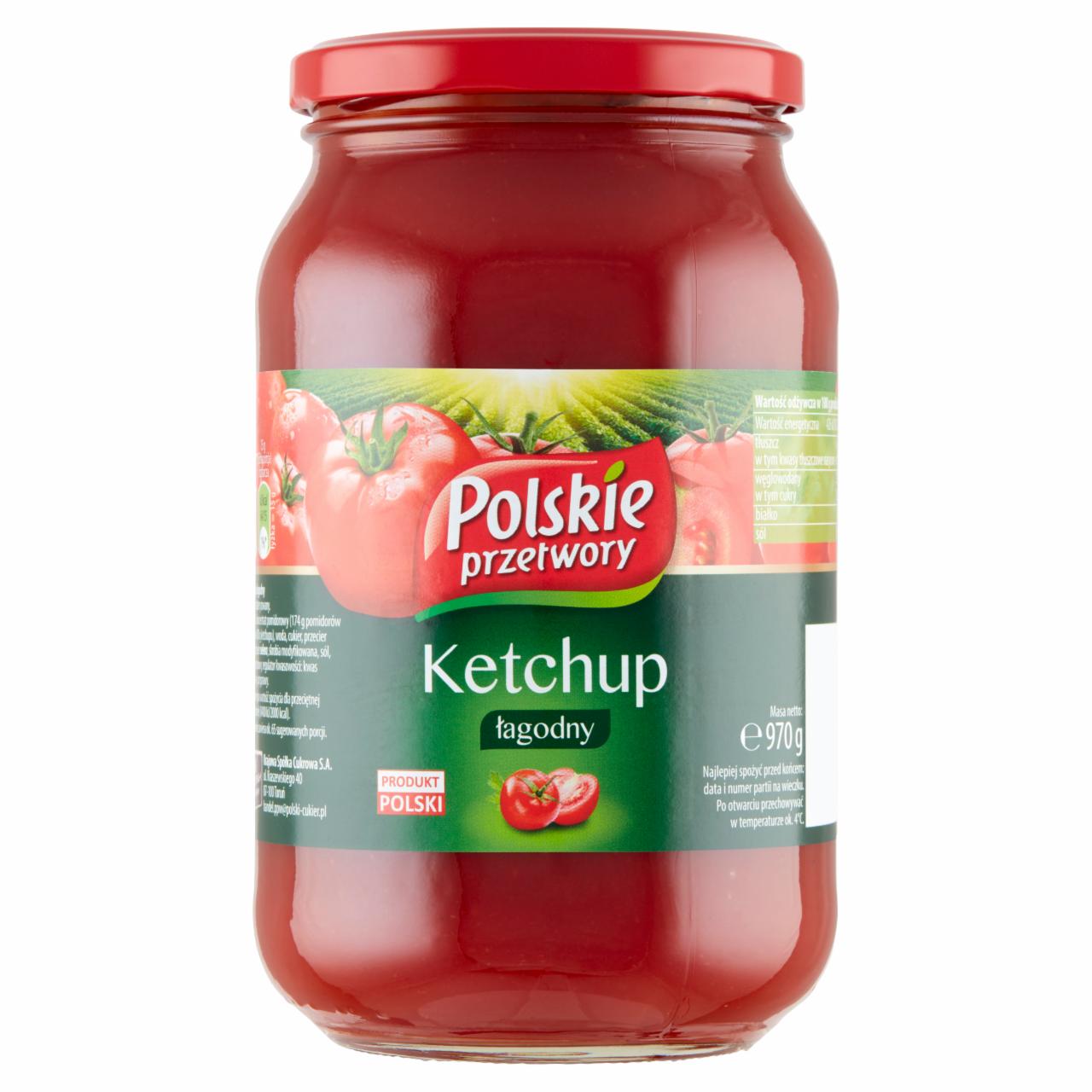 Zdjęcia - Polskie przetwory Ketchup łagodny 970 g