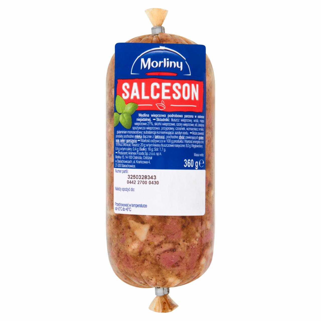 Zdjęcia - Morliny Salceson 360 g