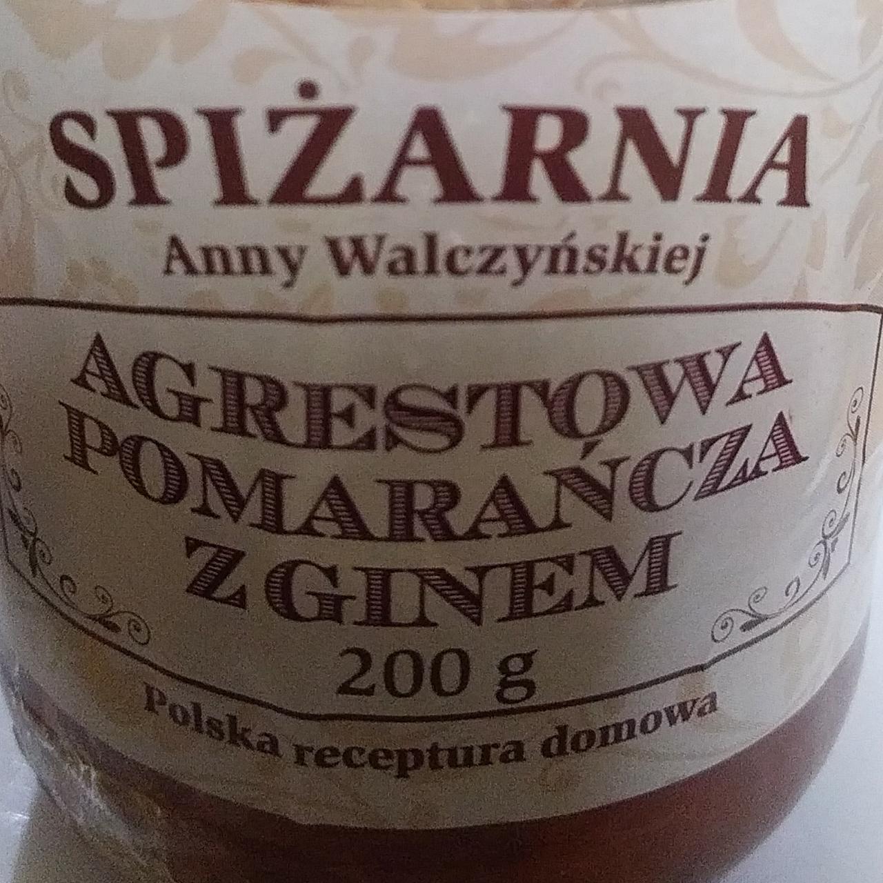 Zdjęcia - Agrestowa pomarańcza z ginem Spiżarnia Anny Walczyńskiej