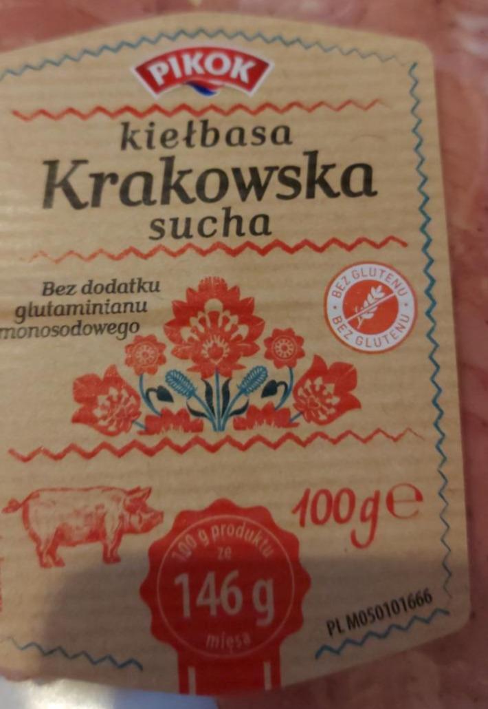 Zdjęcia - Kiełbasa krakowska sucha Pikok