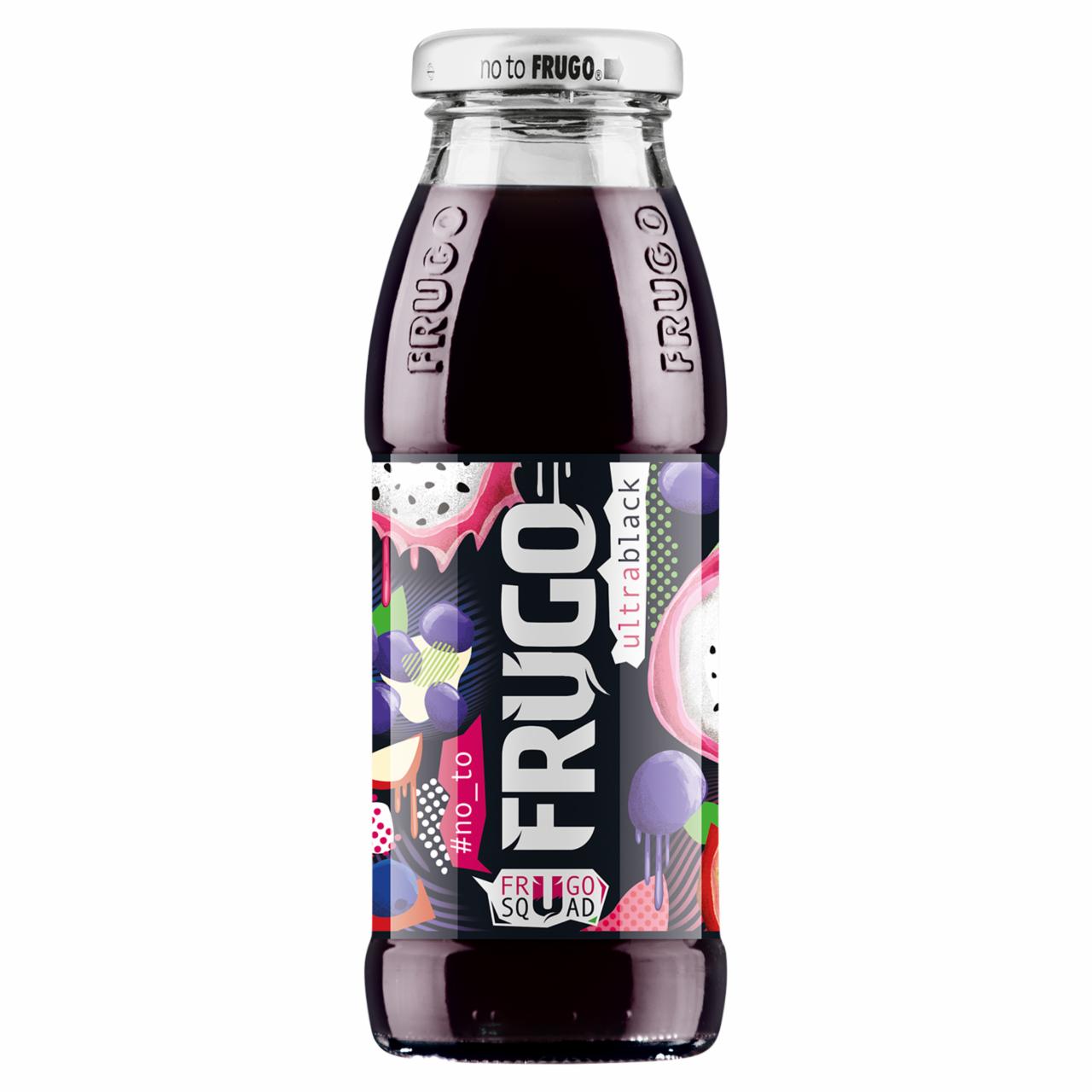 Zdjęcia - Frugo Ultrablack Napój wieloowocowy niegazowany 250 ml