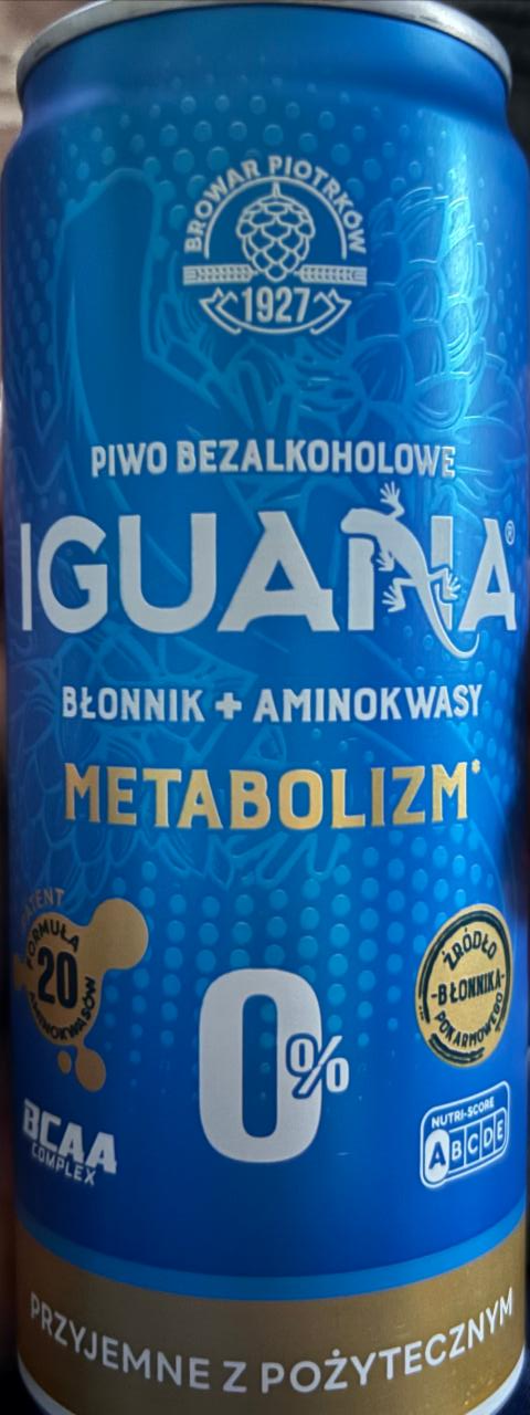 Zdjęcia - Piwo bezalkoholowe Iguana Browary Piotrków